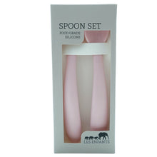 Carregar imagem no visualizador da galeria, Conjunto de 2 colheres les enfants rosa