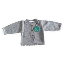 Carregar imagem no visualizador da galeria, Casaco de Malha Cinza